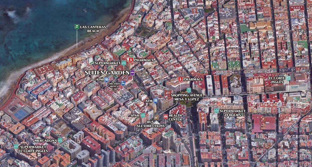 Suites Garden Loft Andy Warhol Las Palmas de Gran Canaria Eksteriør bilde
